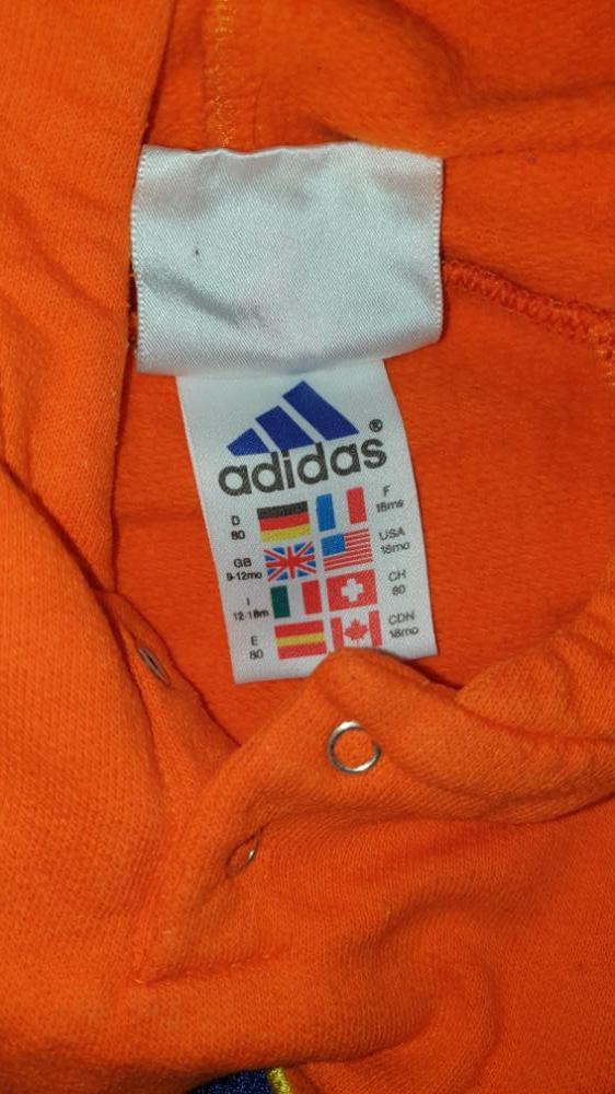 Adidas hettupeysa St. 80 9-12mán 