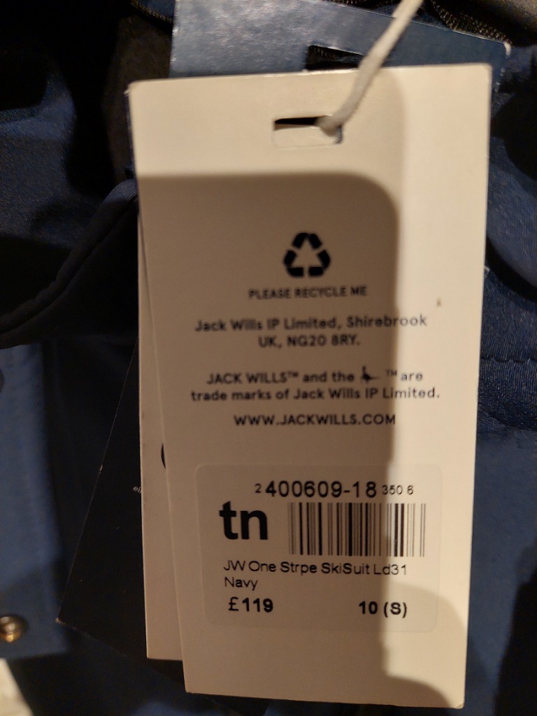 Jack Wills skíðagalli