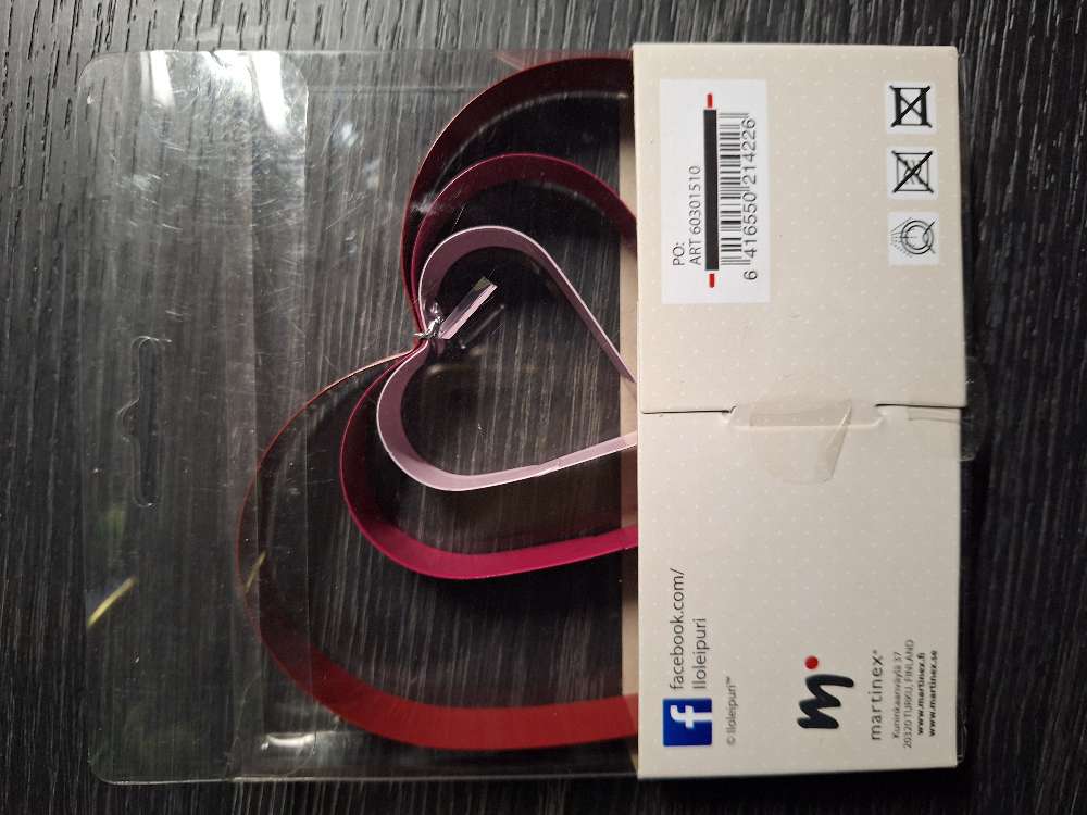 Iloleipuri sydänmuotit