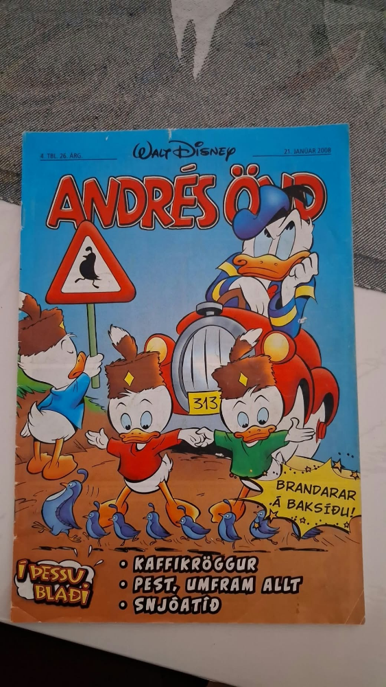 Andrés blöð 11 stk