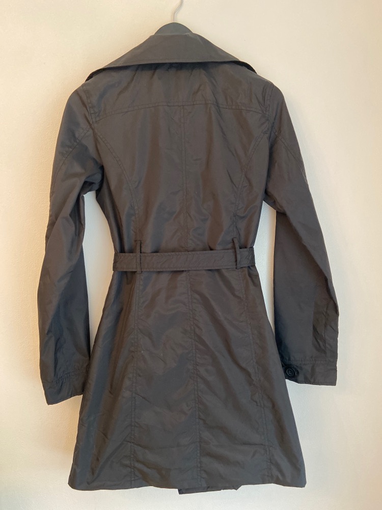 Trenchcoat svart S 