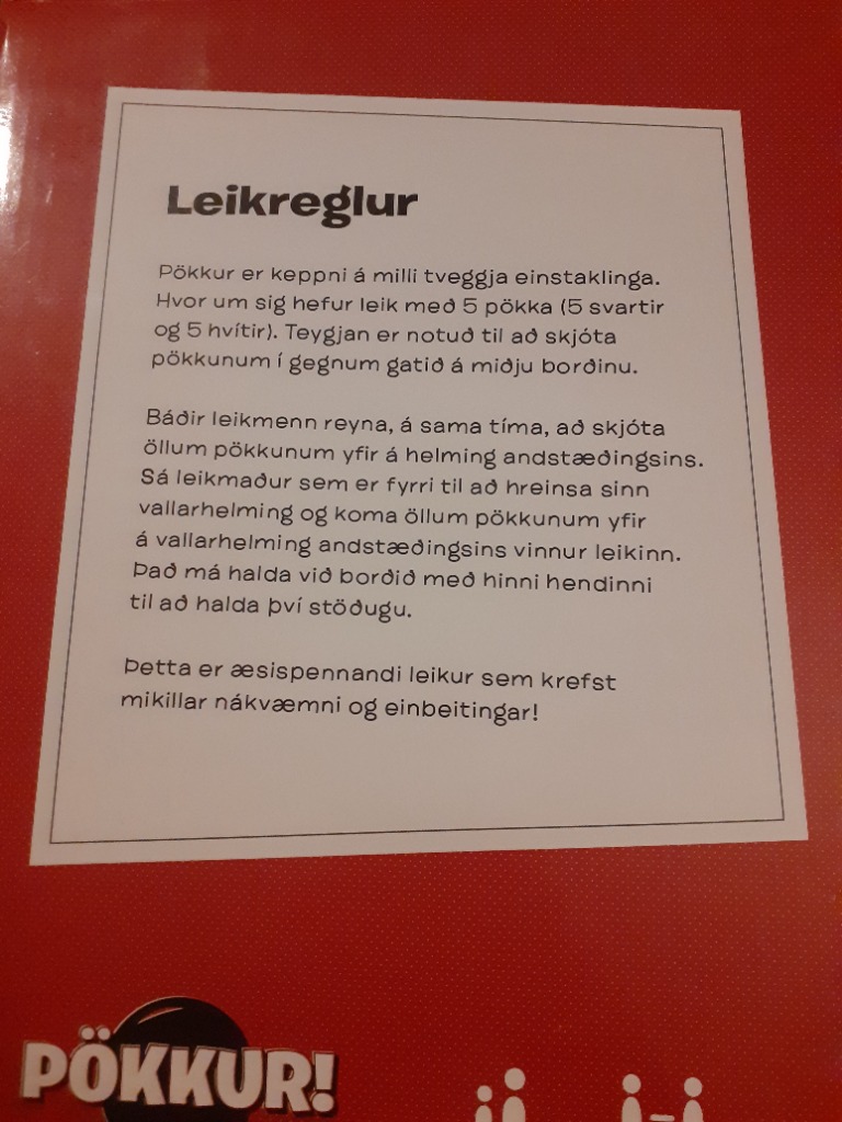 Pökkur spil