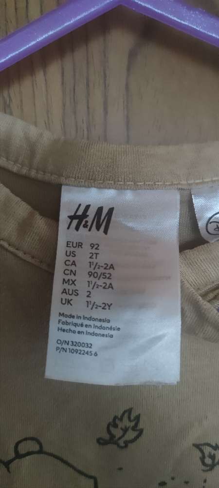 Náttgalli úr H&M. Stærð 92