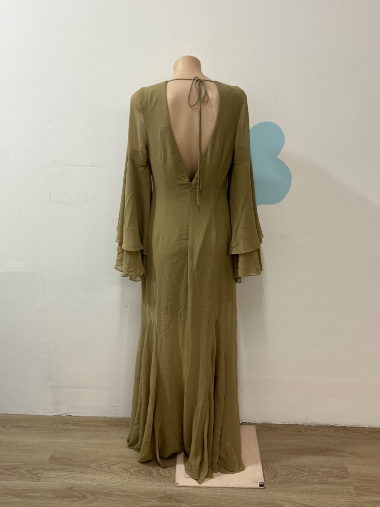 Size S Keepsake Maxi Dress - Olive