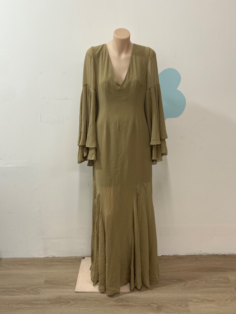 Size S Keepsake Maxi Dress - Olive