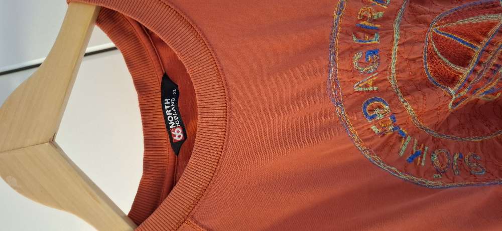 66 norður st. XL peysa orange