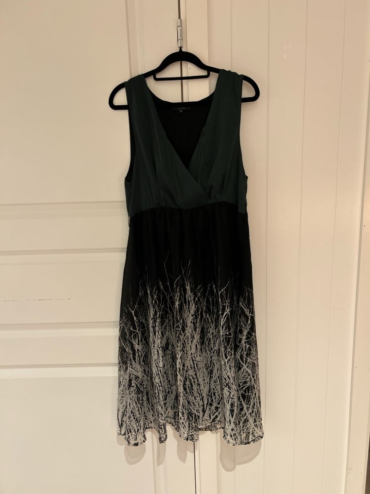 Chiffon-kjole str 44