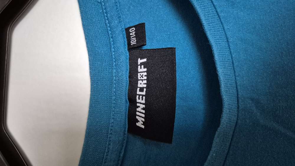 Minecraft 140cm sininen pitkähih