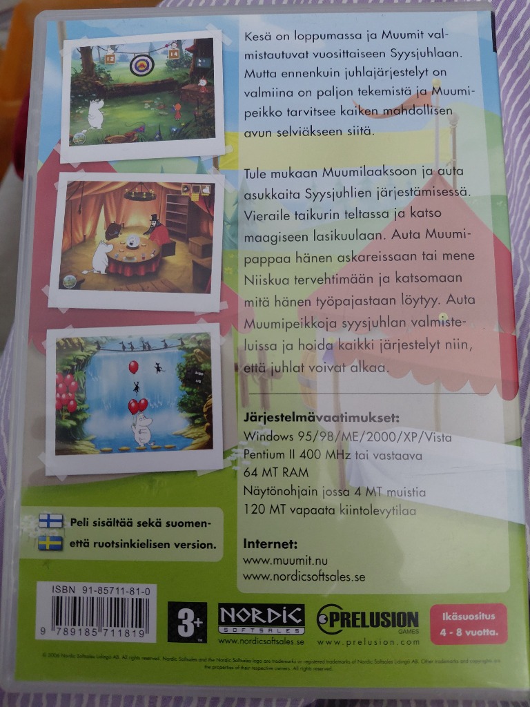 PC-peli Muumit 
