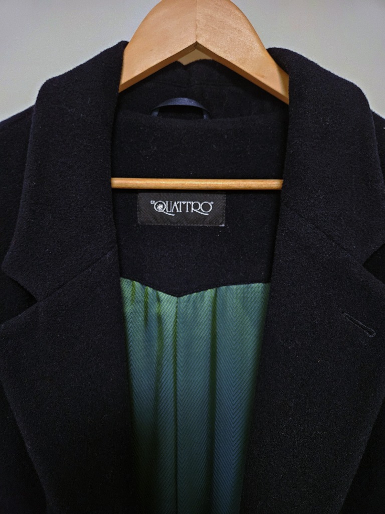 DiQuattro, frakk i ull og Cashmir-ull