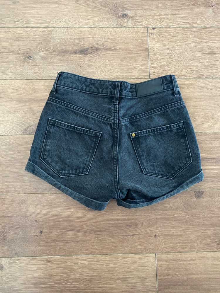 Shorts jeans zwart 