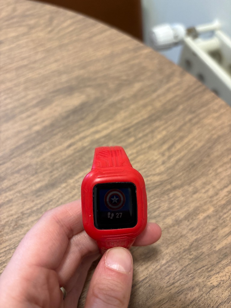 Garmin krakka skrefa úr