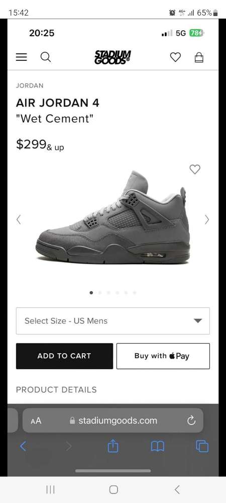 Air Jordan skór nr 45