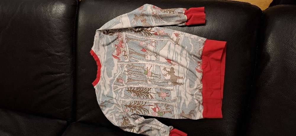 Jólapeysa 5 ára Uglusaumur