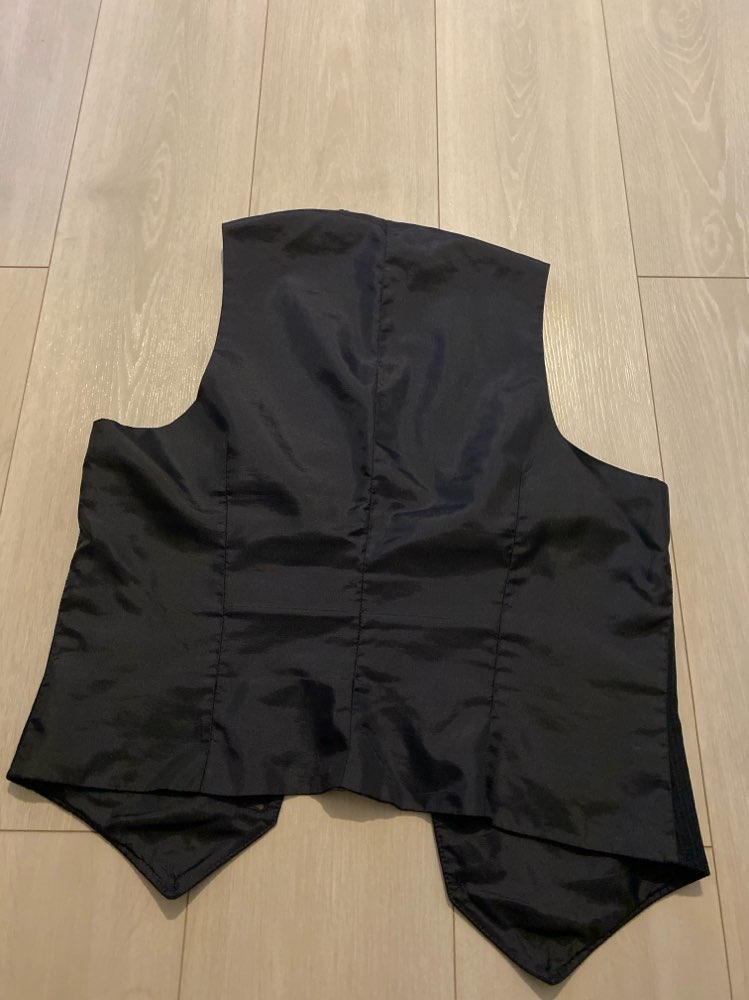 Tummansininen liivi, koko S-M