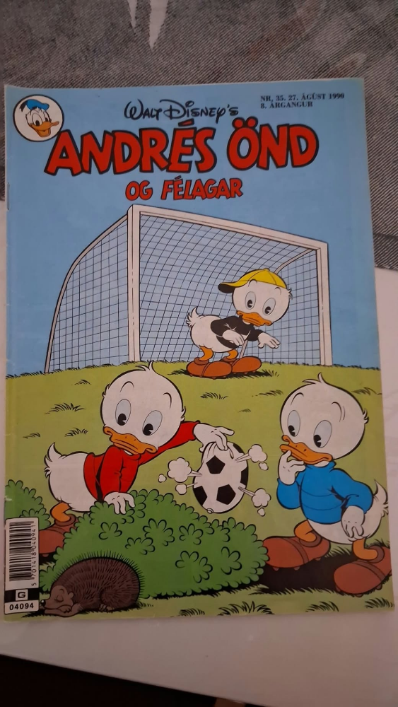 Andrés blöð 10 stk