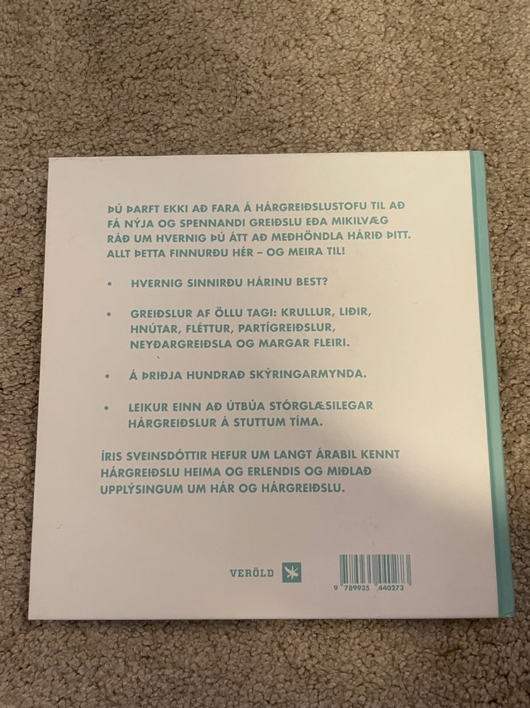 Upp á hár - bók