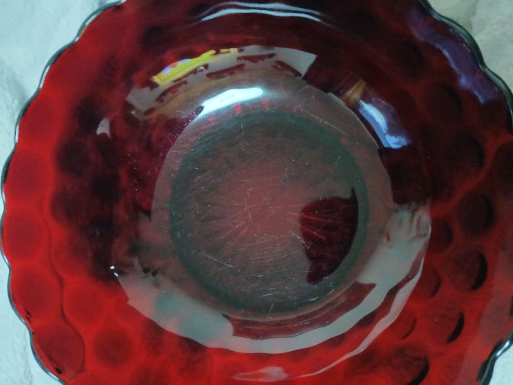 Royal Ruby Bubble 6 lasia ja 2 kulhoa