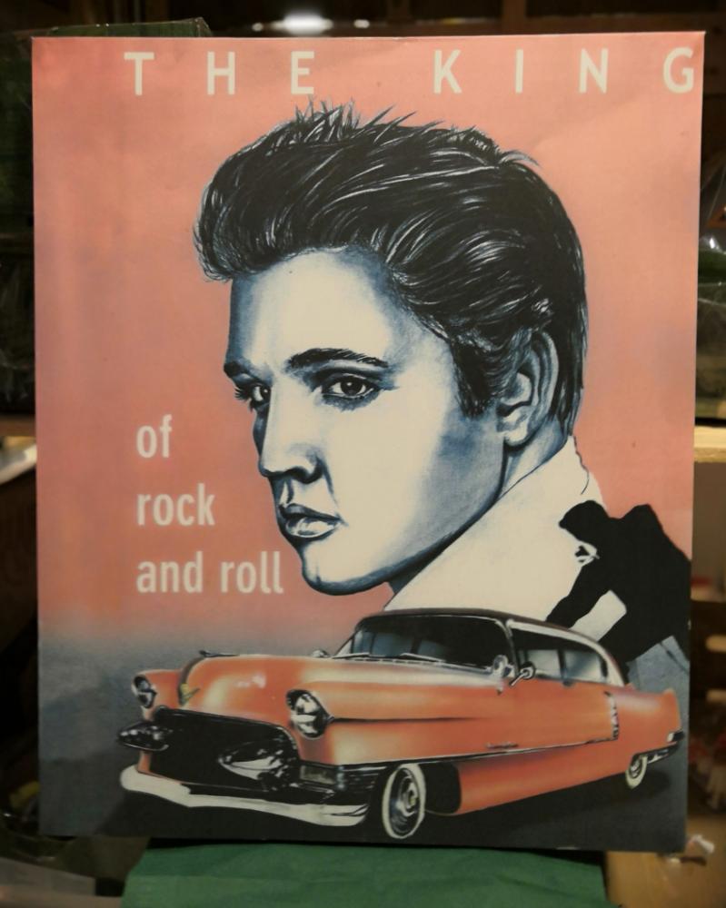 Elvis canvas 