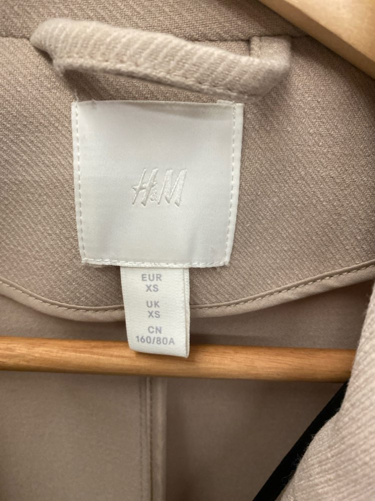 H&M kåpe beige