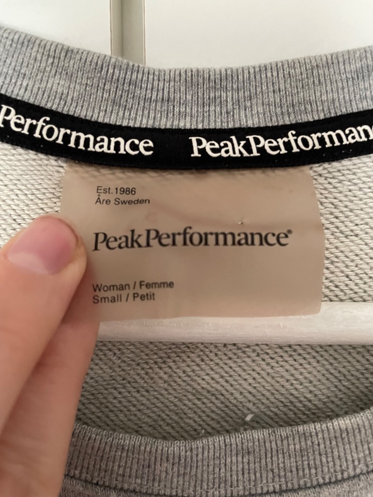 Peak Performance collegemekko S