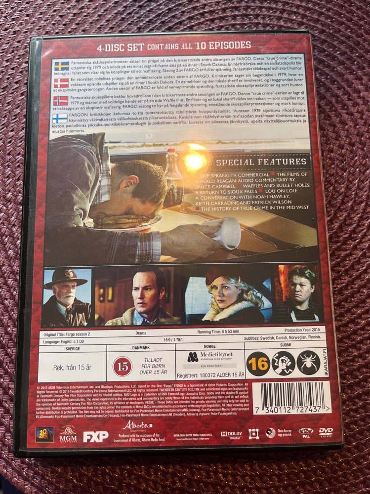 Fargo Kausi 2/DVD