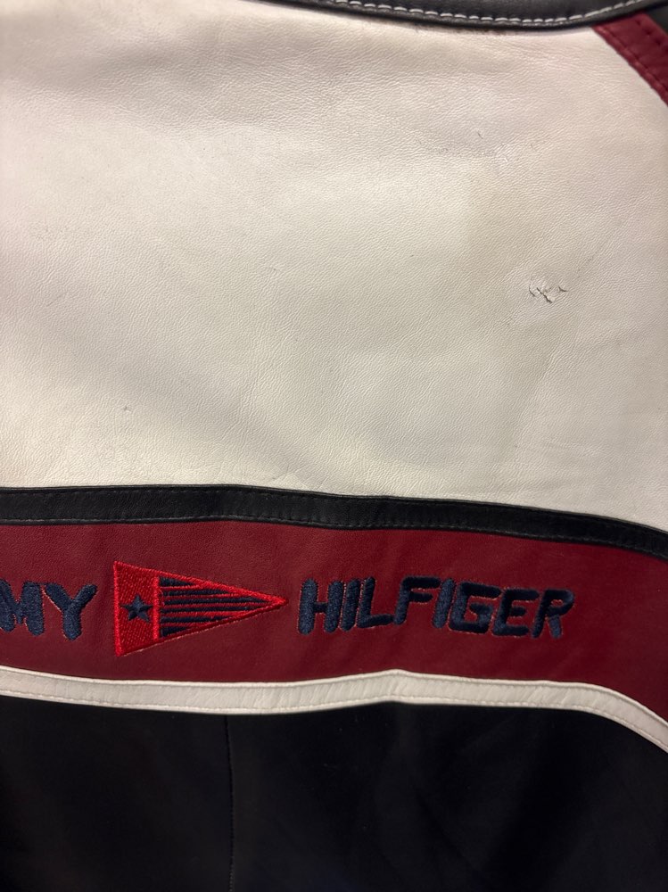 Tommy Hilfiger nahkatakki, M