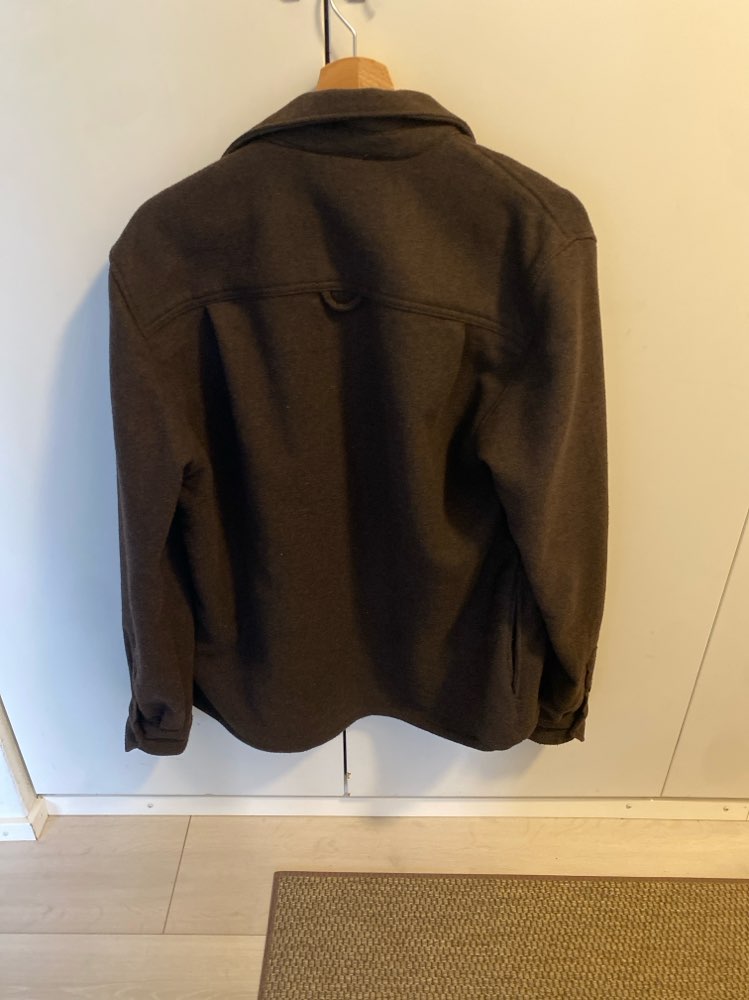 Dressmann ruskea takki, koko M