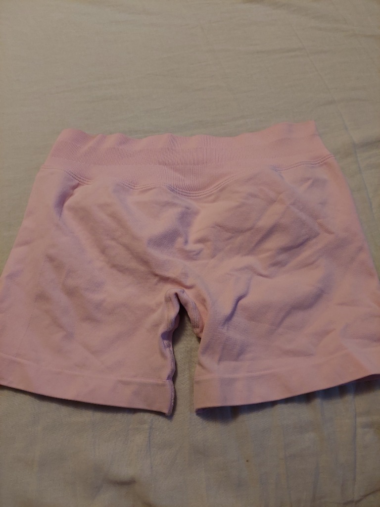 Bleikar hjólabuxur L