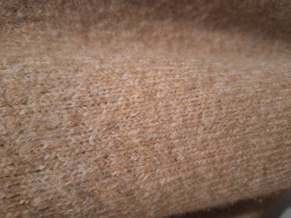 Peysa ljósbrún kósy