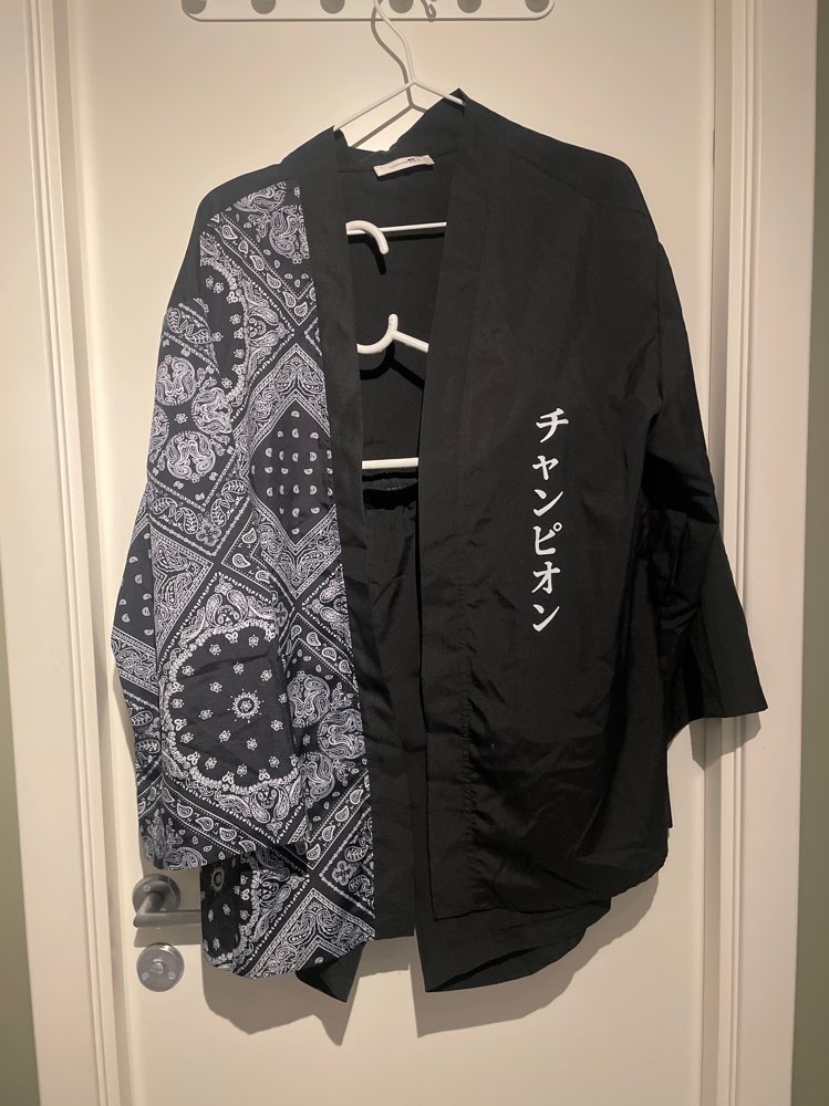 Kimono over- og underdel str L