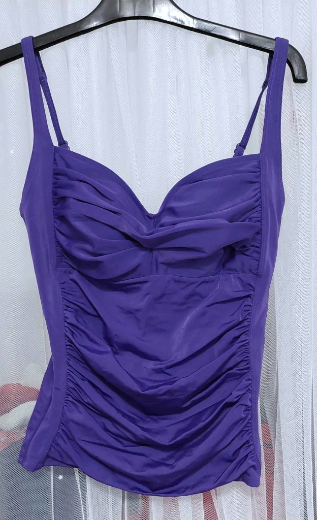 Violetti bikinit yläosa shapewear S