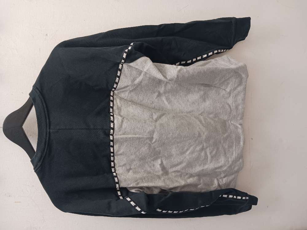 Nike collegepaita musta/harmaa S