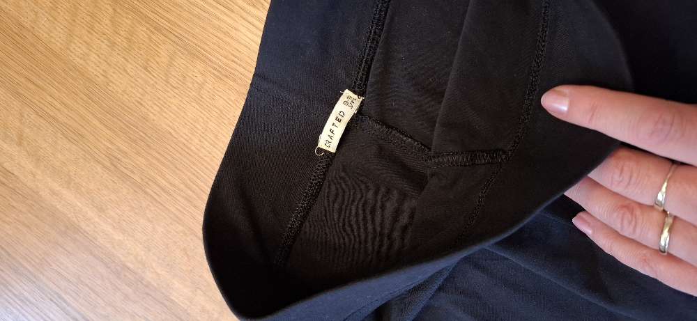 Leggings 9-10 ára bómull svartar