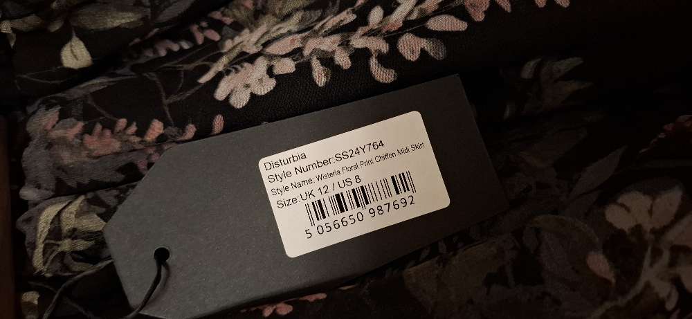 Nýtt pils UK 12 Disturbia