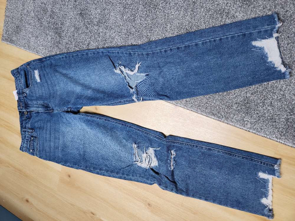 Lmtd jeans ripped str 14år