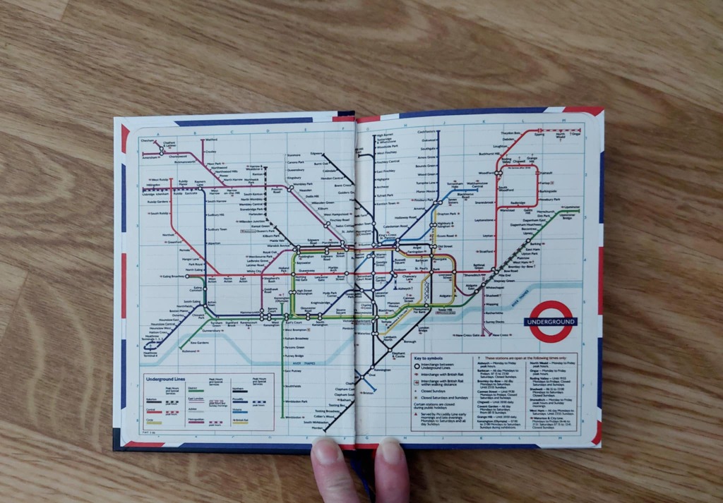 London matkaopas kirja Ruotsi