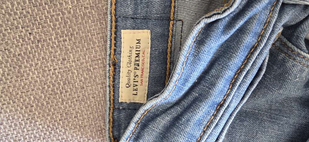 Jeans, Levis, 30, lys blå