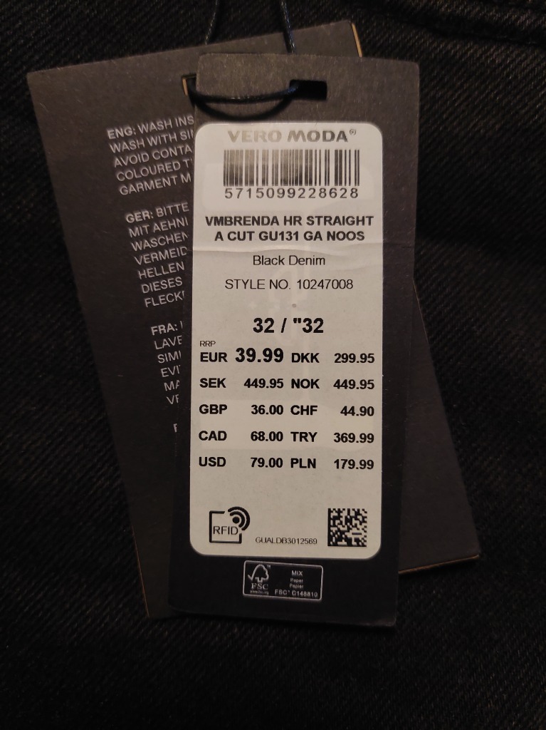 Vero Moda gallabuxur 32/32