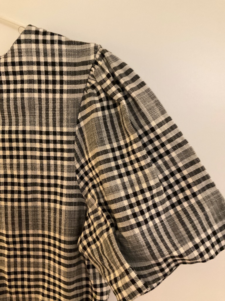 Zaran ruudullinen minimekko koko S