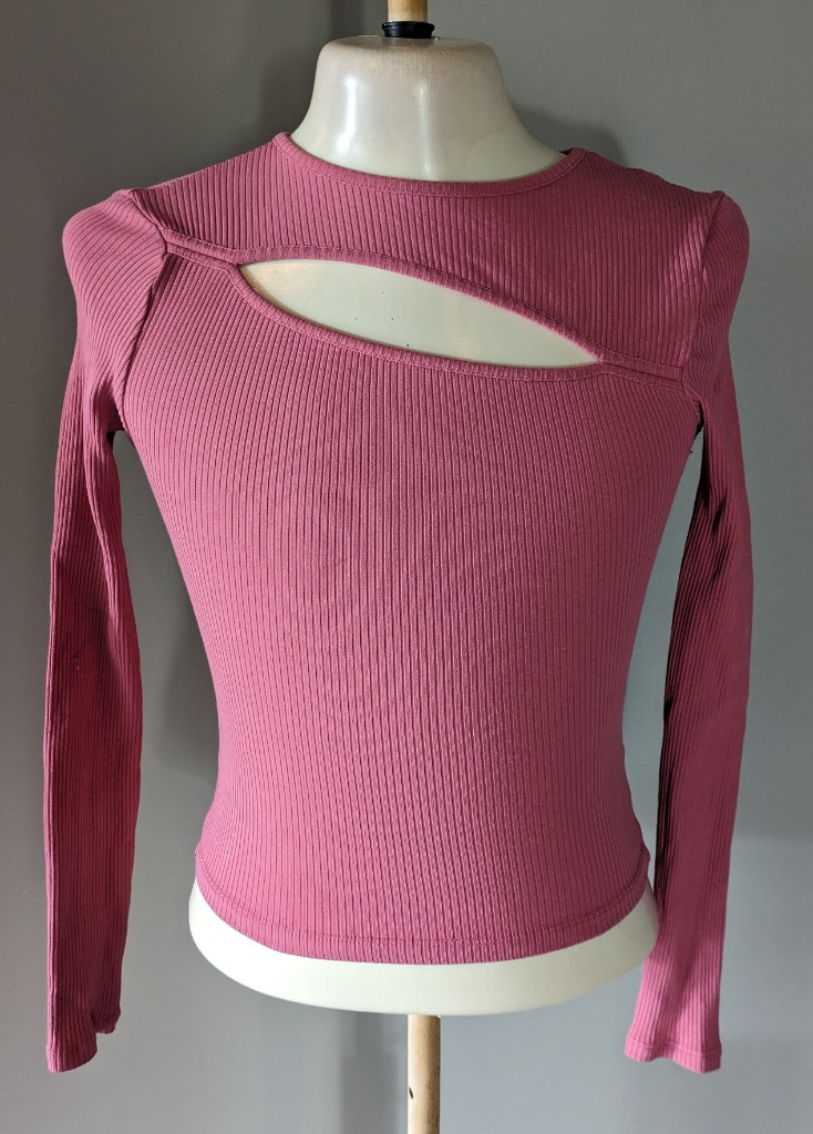 Gina tricot topp rosa str XXS
