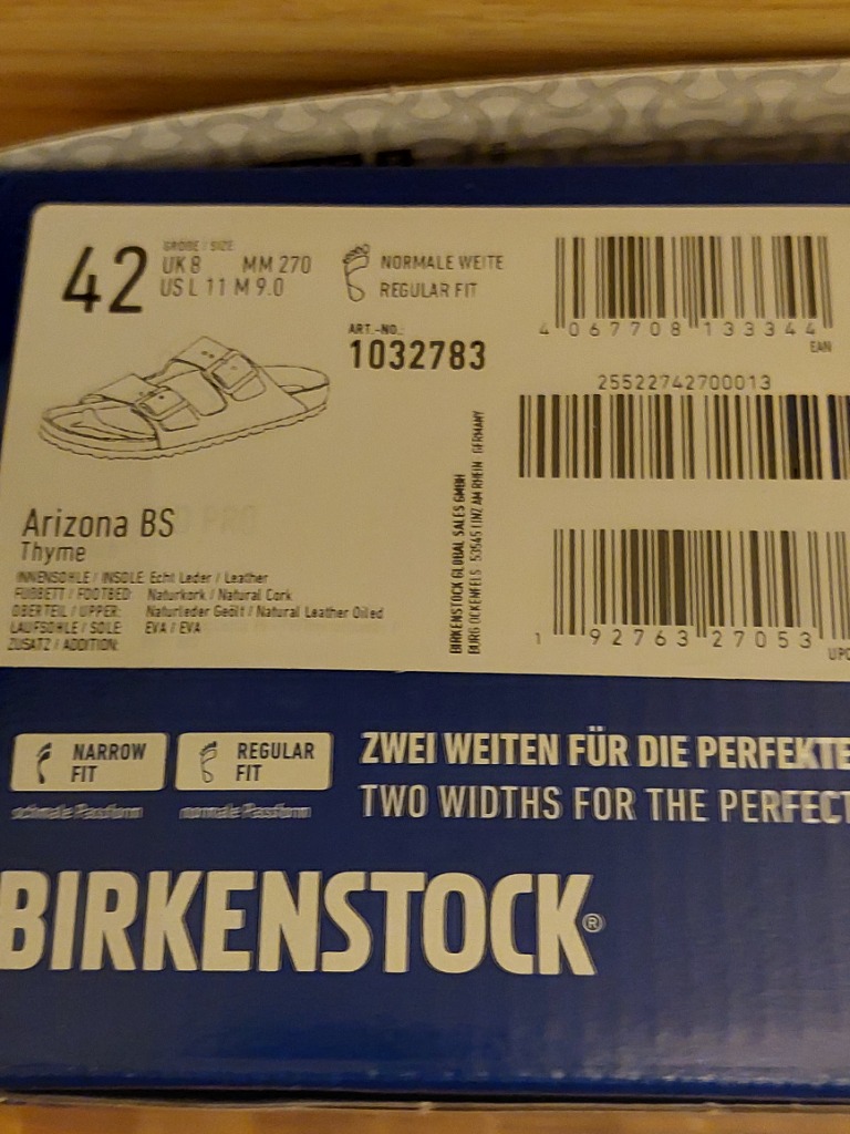 Nýjir Birkenstock 42