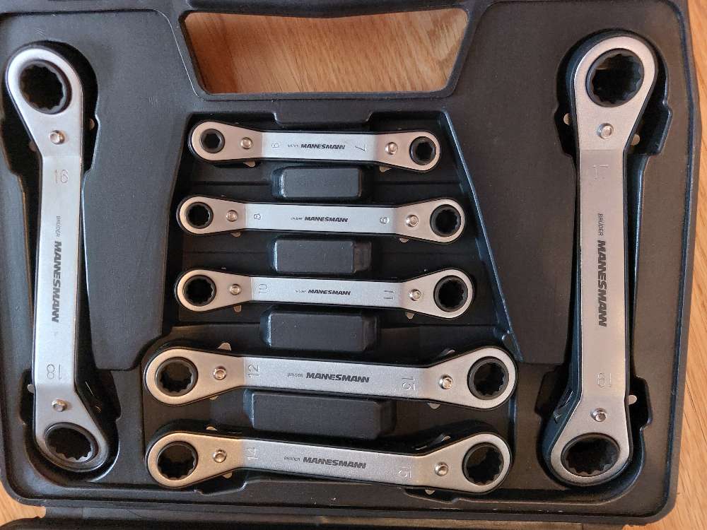 Mannesmann skralllyklasett