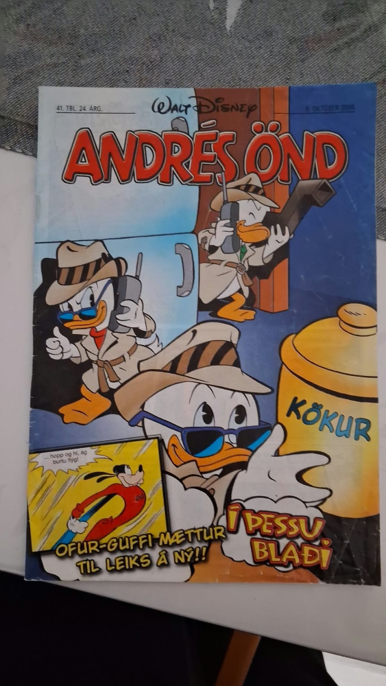 Andrés blöð 12 stk 