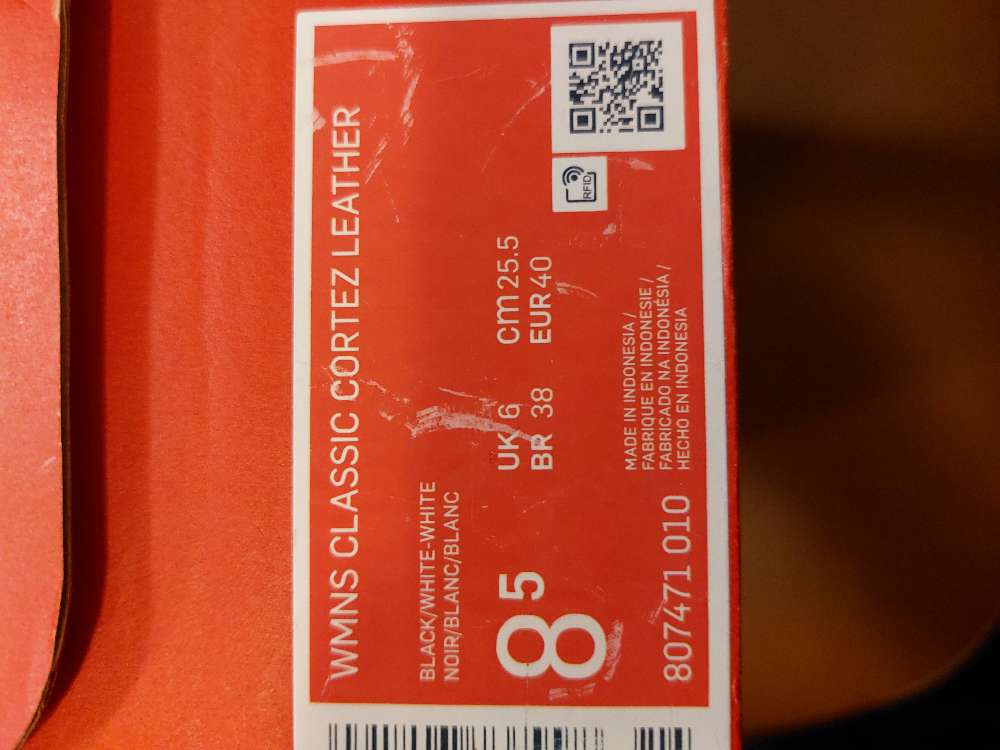 Nike skór stærð 40