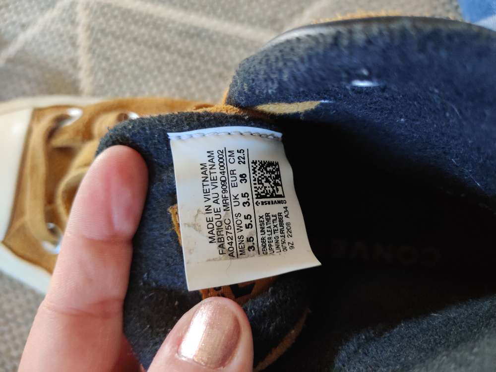 Conversetossut, talvimalli, koko 36