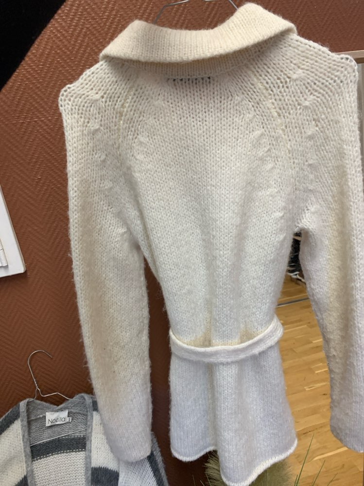 Hvit Zara cardigan