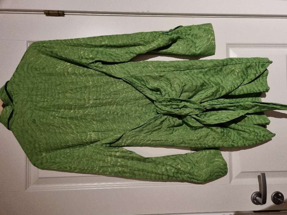 H&M grønn kjole str S