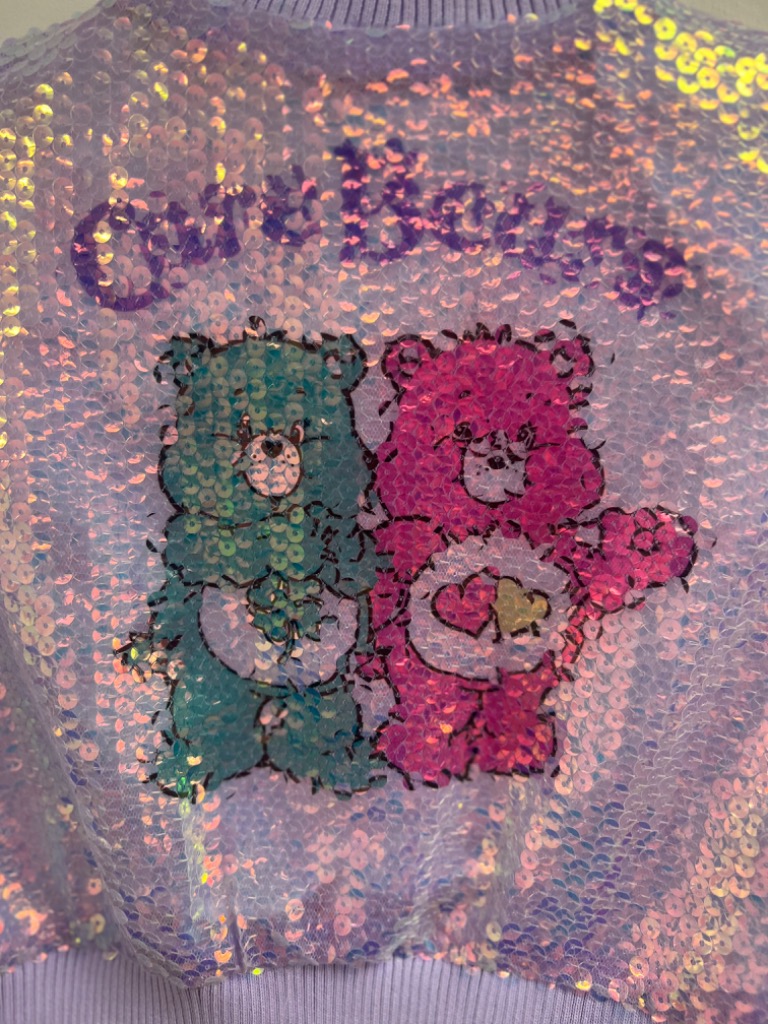 Size 2 Care Bears Sequin Jacket - Purple