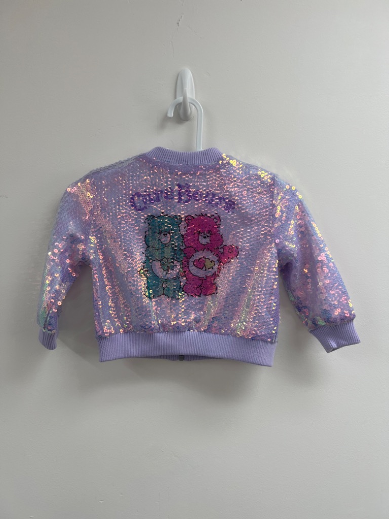 Size 2 Care Bears Sequin Jacket - Purple